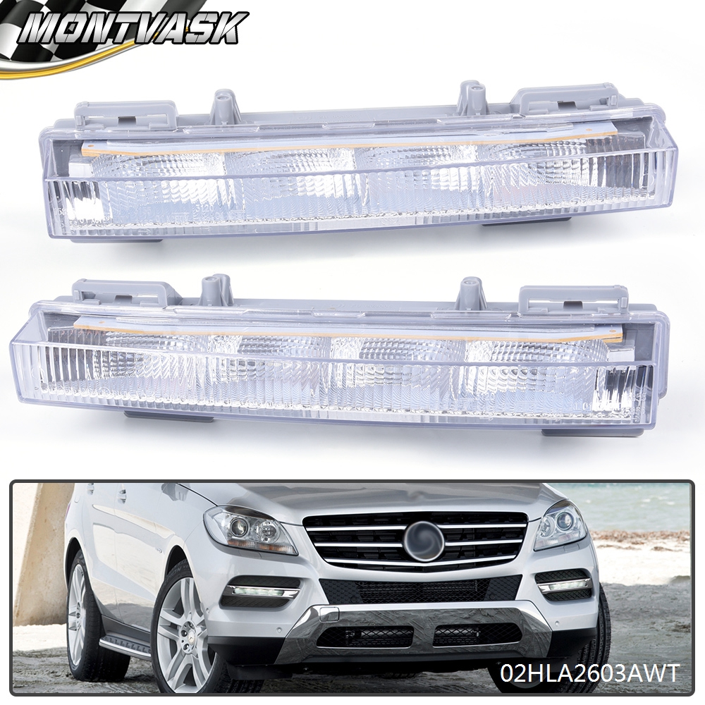 Fit For Mercedes Benz W166 ML350 X204 LED DRL Daytime Running